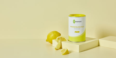 Magnesiummangel beheben: Magnesiumcitrat von VitaMoment
