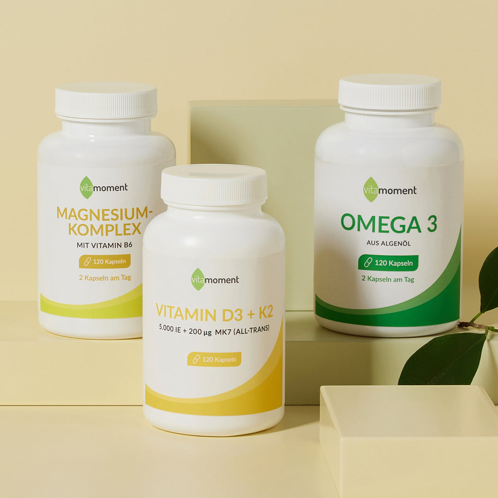 Basis-Paket (Omega 3 Vegan) - VitaMoment Produkt