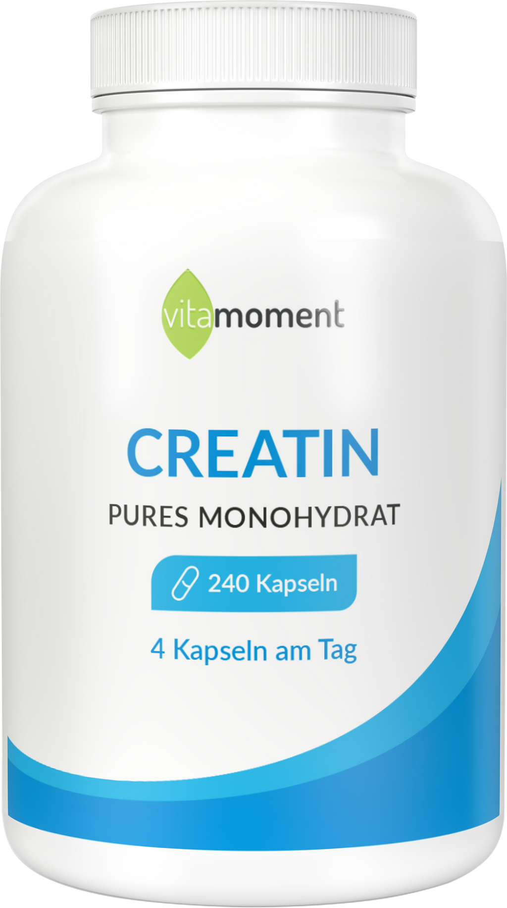 Creatin-Kapseln - VitaMoment Produkt