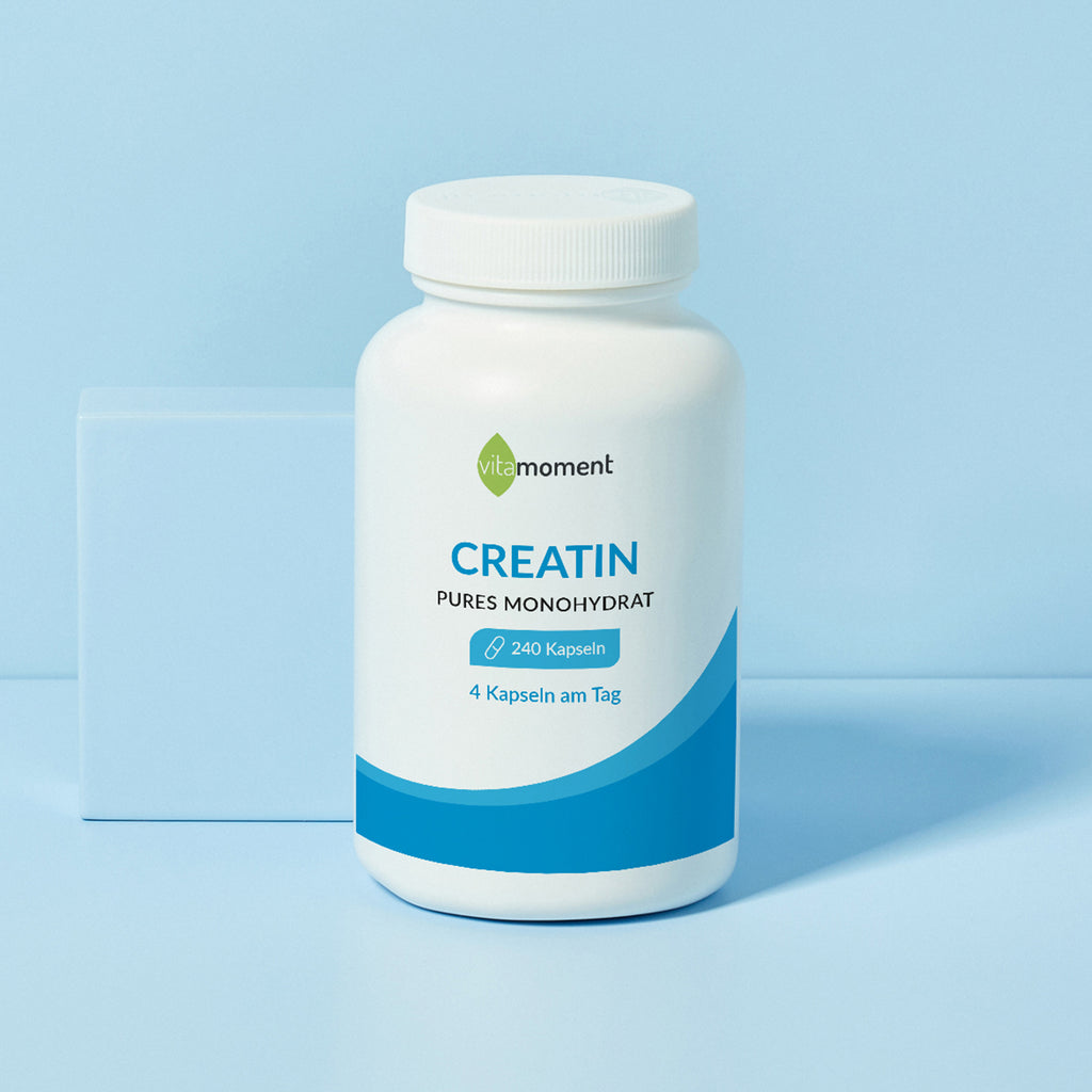 Creatin-Kapseln - VitaMoment Produkt