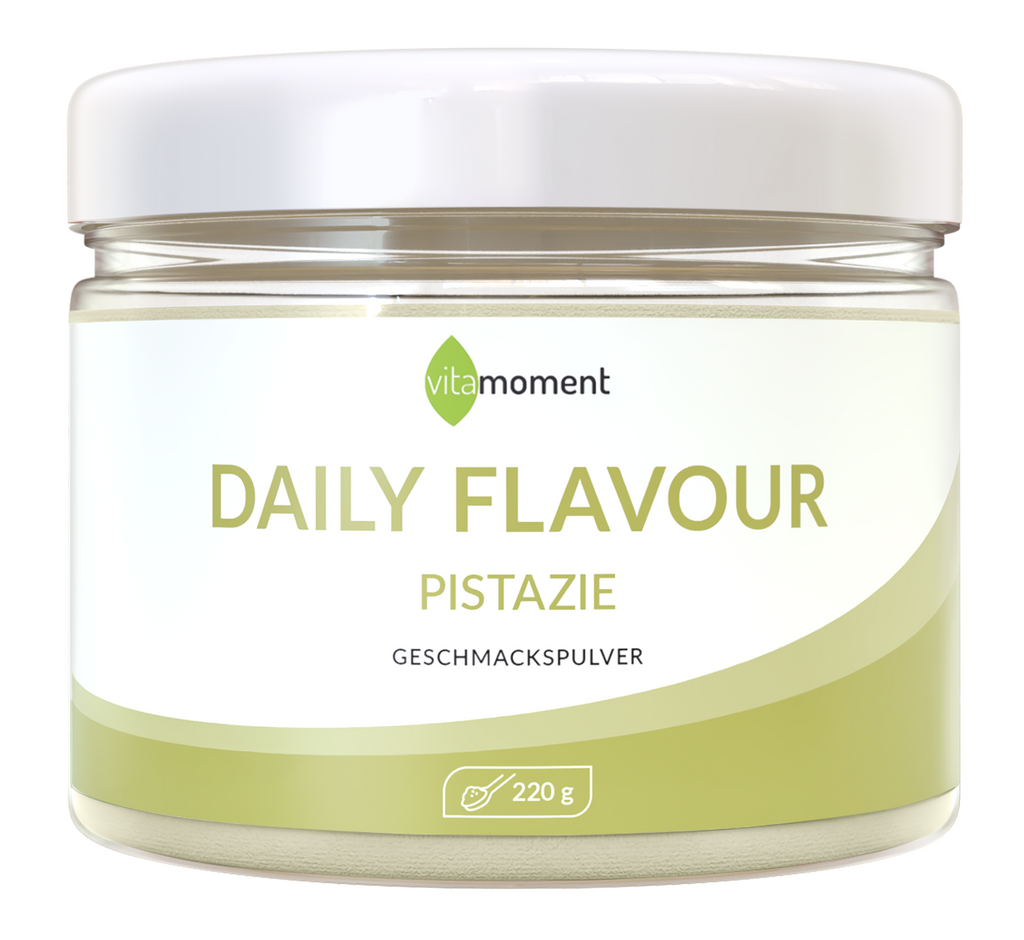Daily Flavour Geschmackspulver - Pistazie, 220g - VitaMoment Produkt
