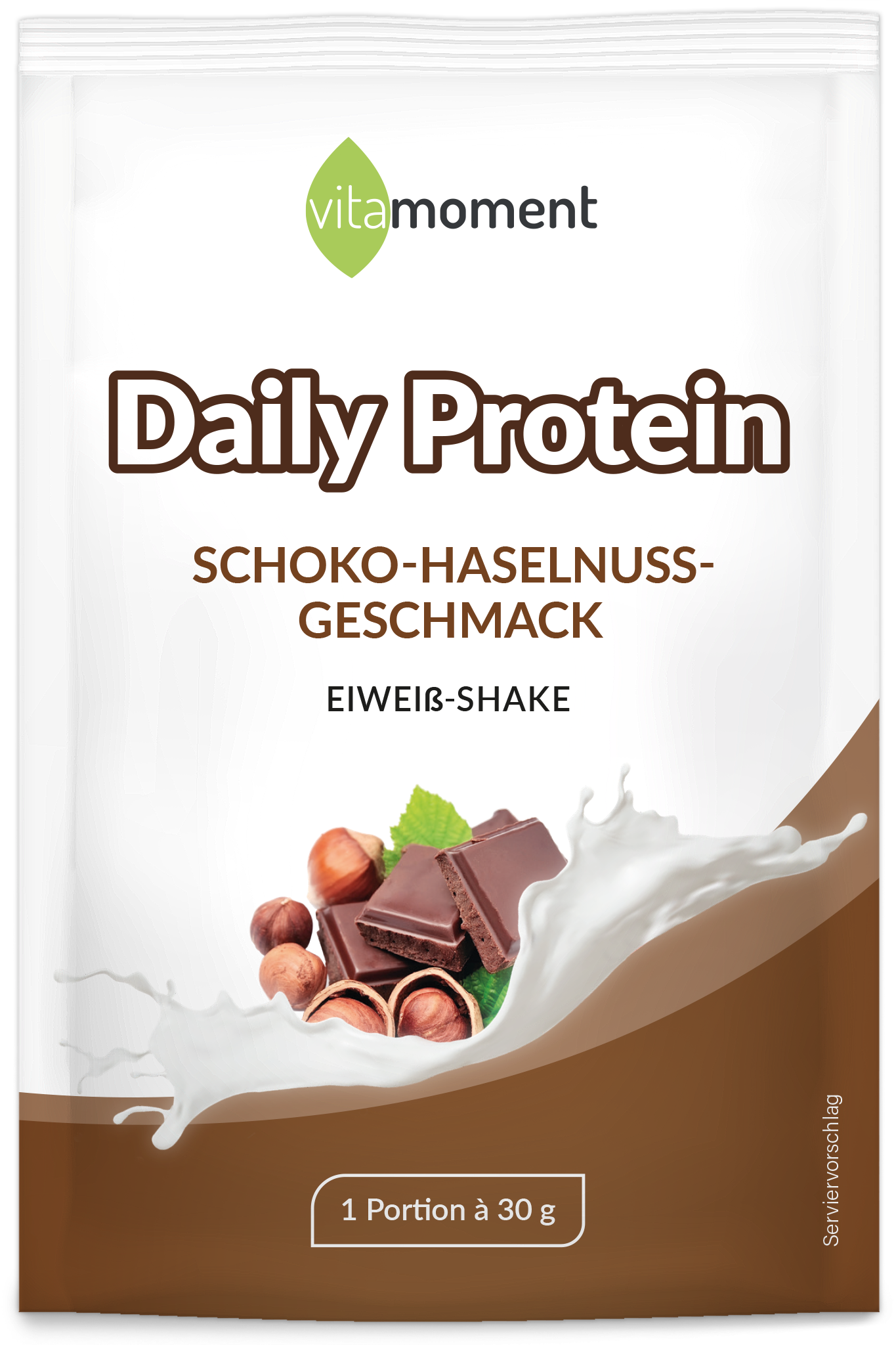 Daily Protein Probe - Schoko-Haselnuss - VitaMoment Produkt