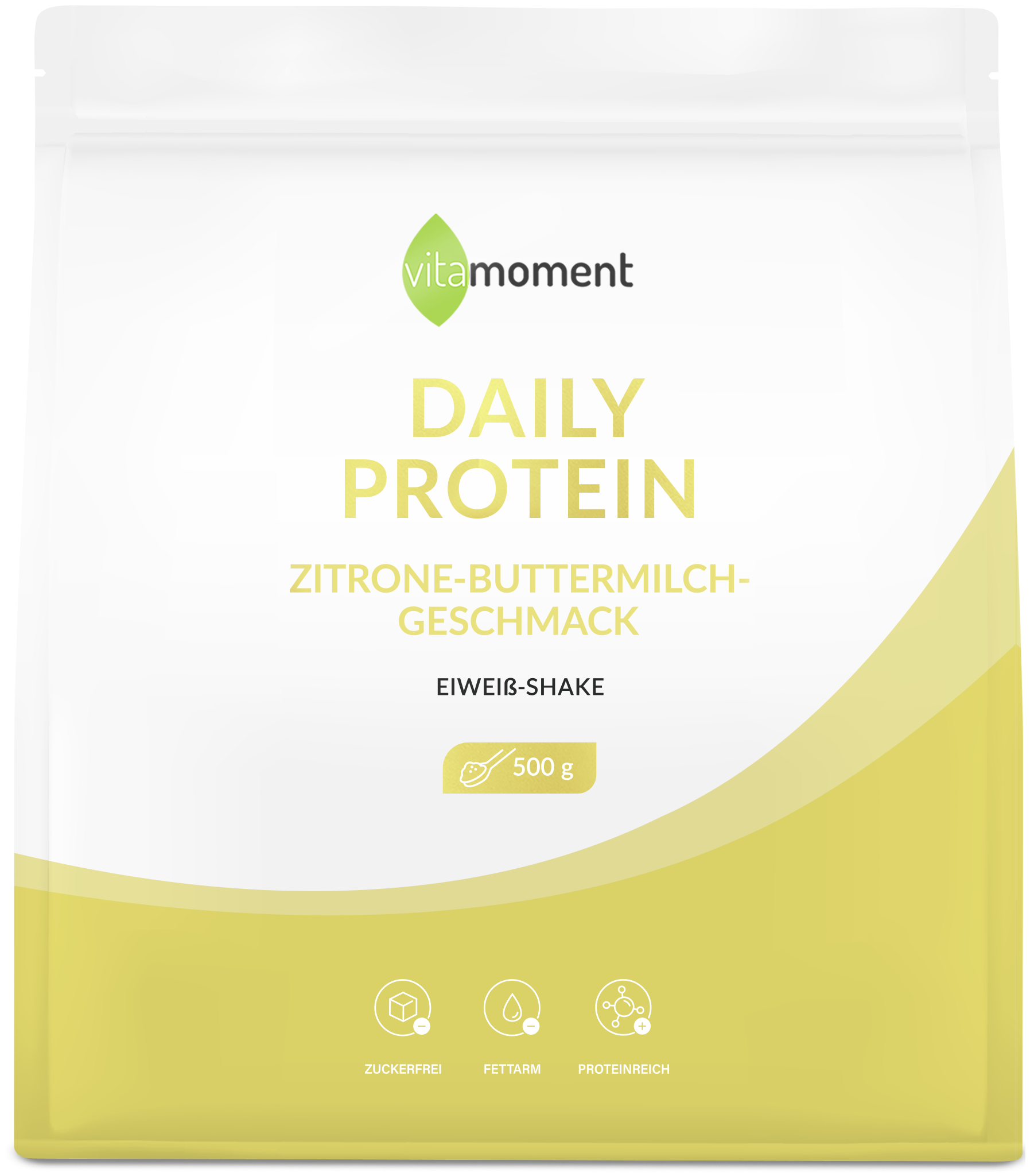 Daily Protein Shake - Zitrone-Buttermilch, 500g - VitaMoment Produkt
