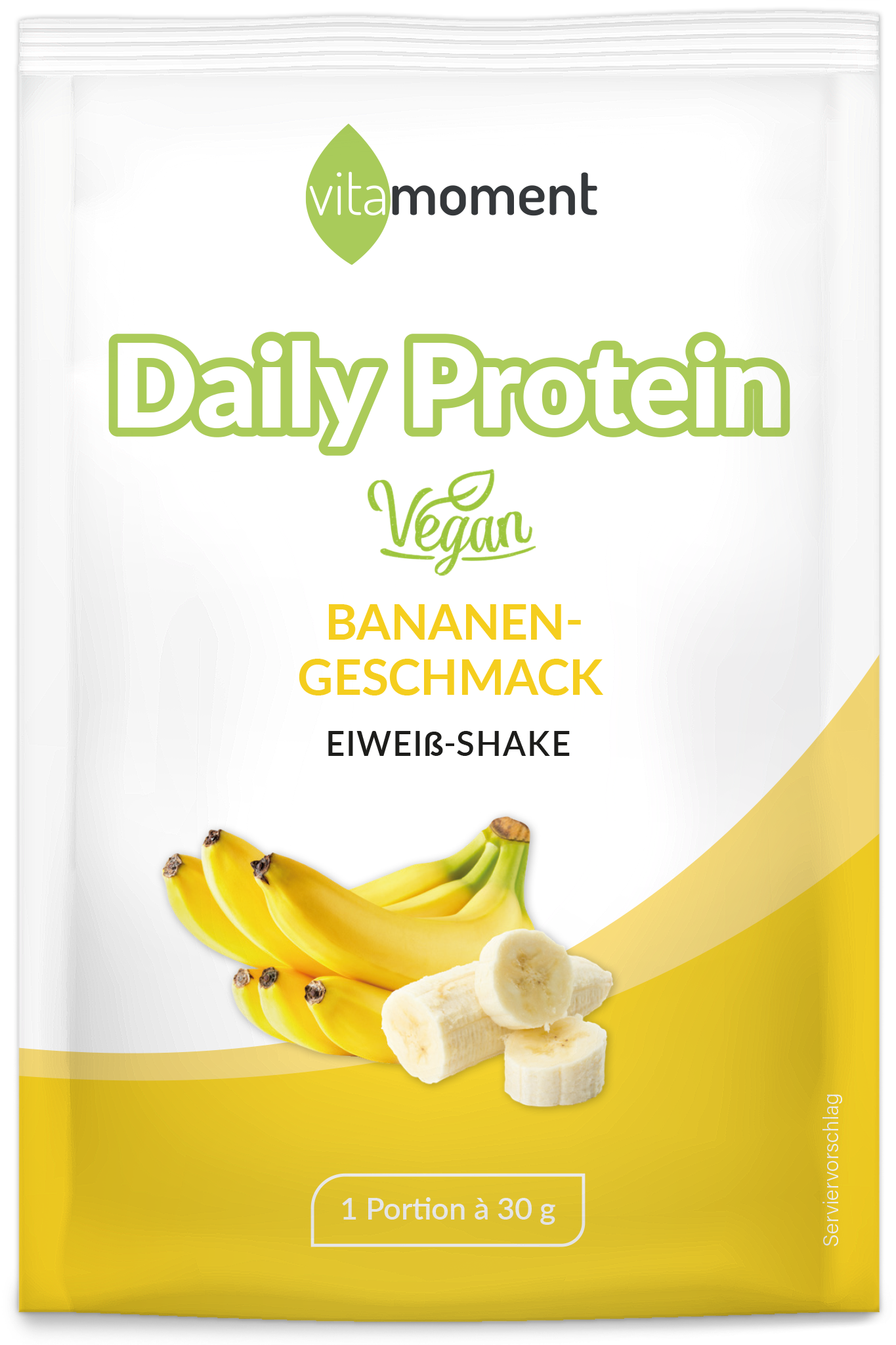 Daily Protein Vegan Probe - Banane - VitaMoment Produkt