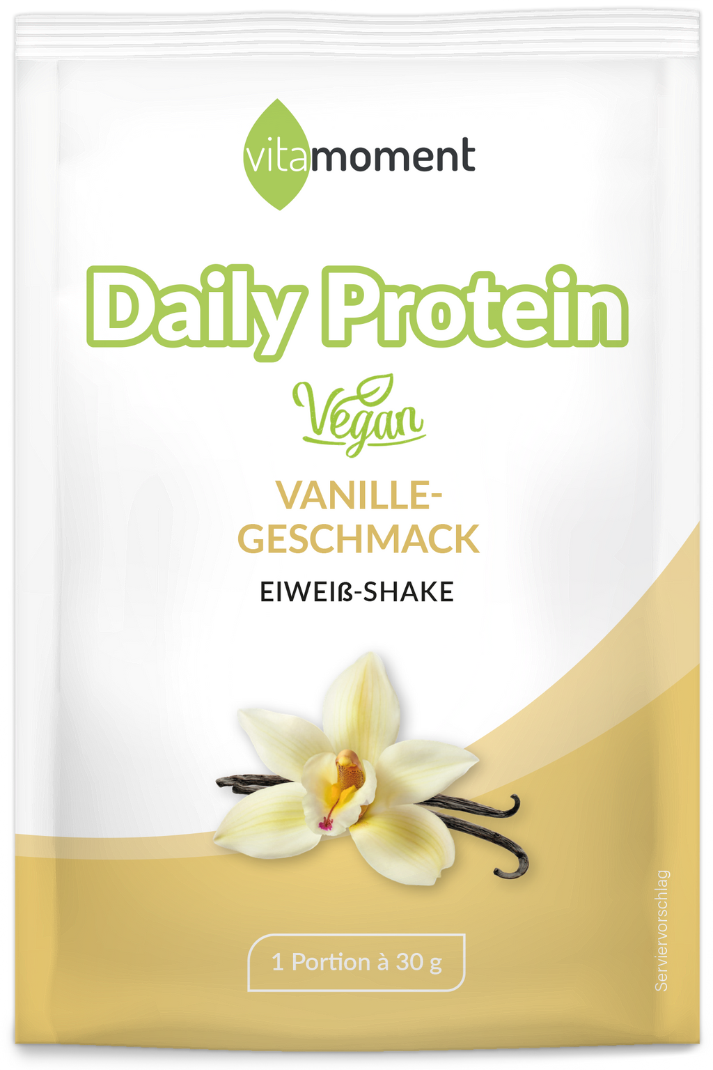 Daily Protein Vegan Probe - Vanille - VitaMoment Produkt