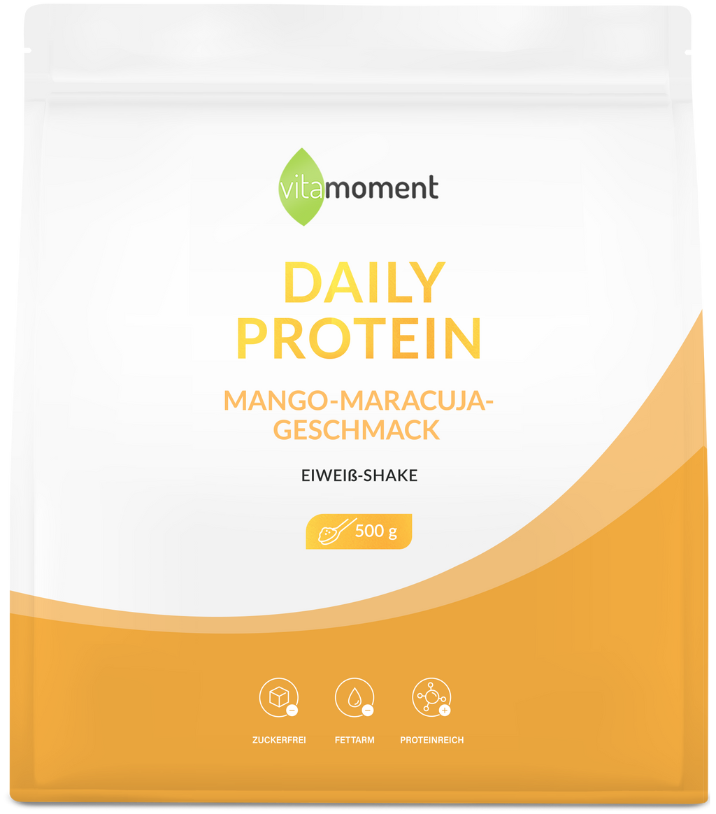 Daily Protein Shake - Mango-Maracuja, 500g - VitaMoment Produkt