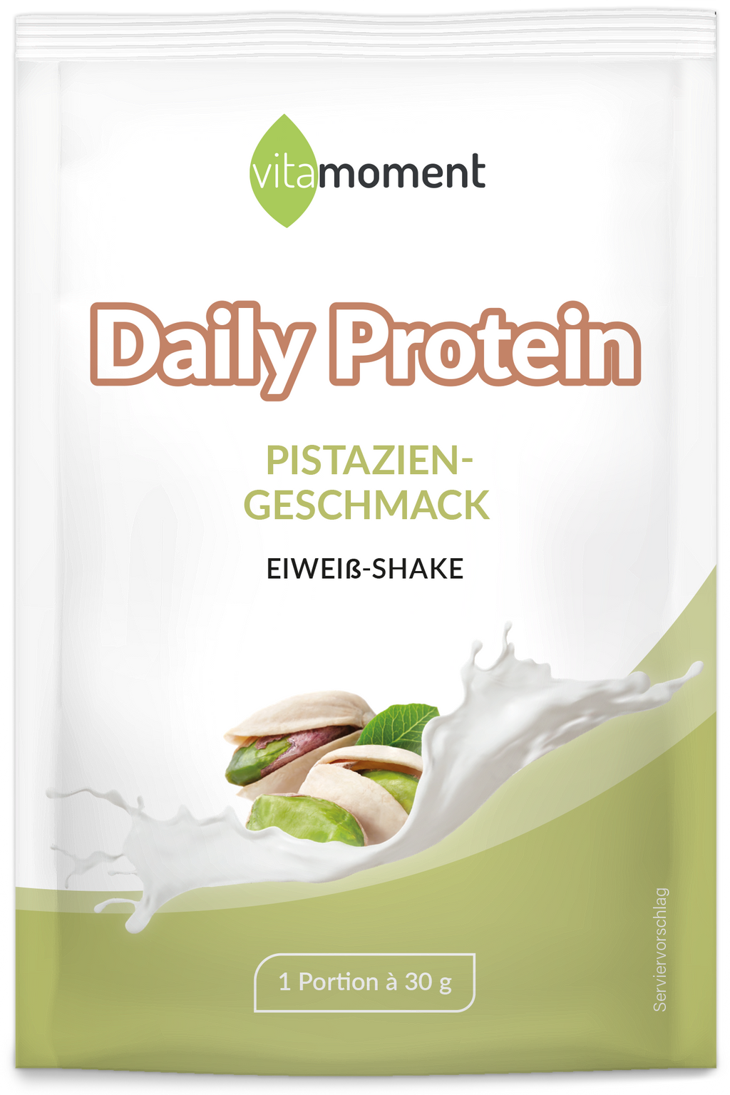 Daily Protein Shake - Pistazie, 30g (Probe) - VitaMoment Produkt