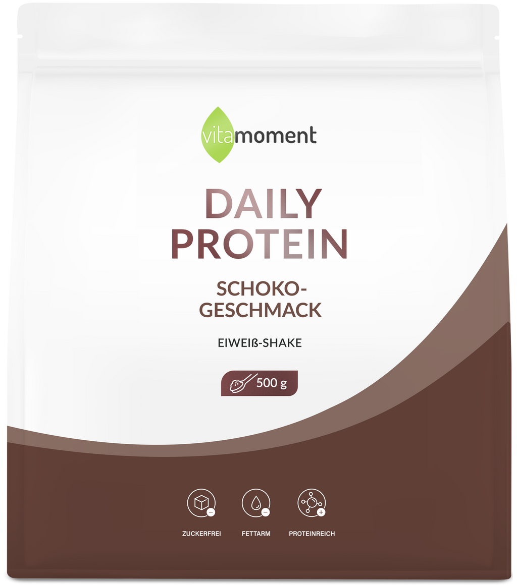 Daily Protein Shake - Schoko, 500g - VitaMoment Produkt