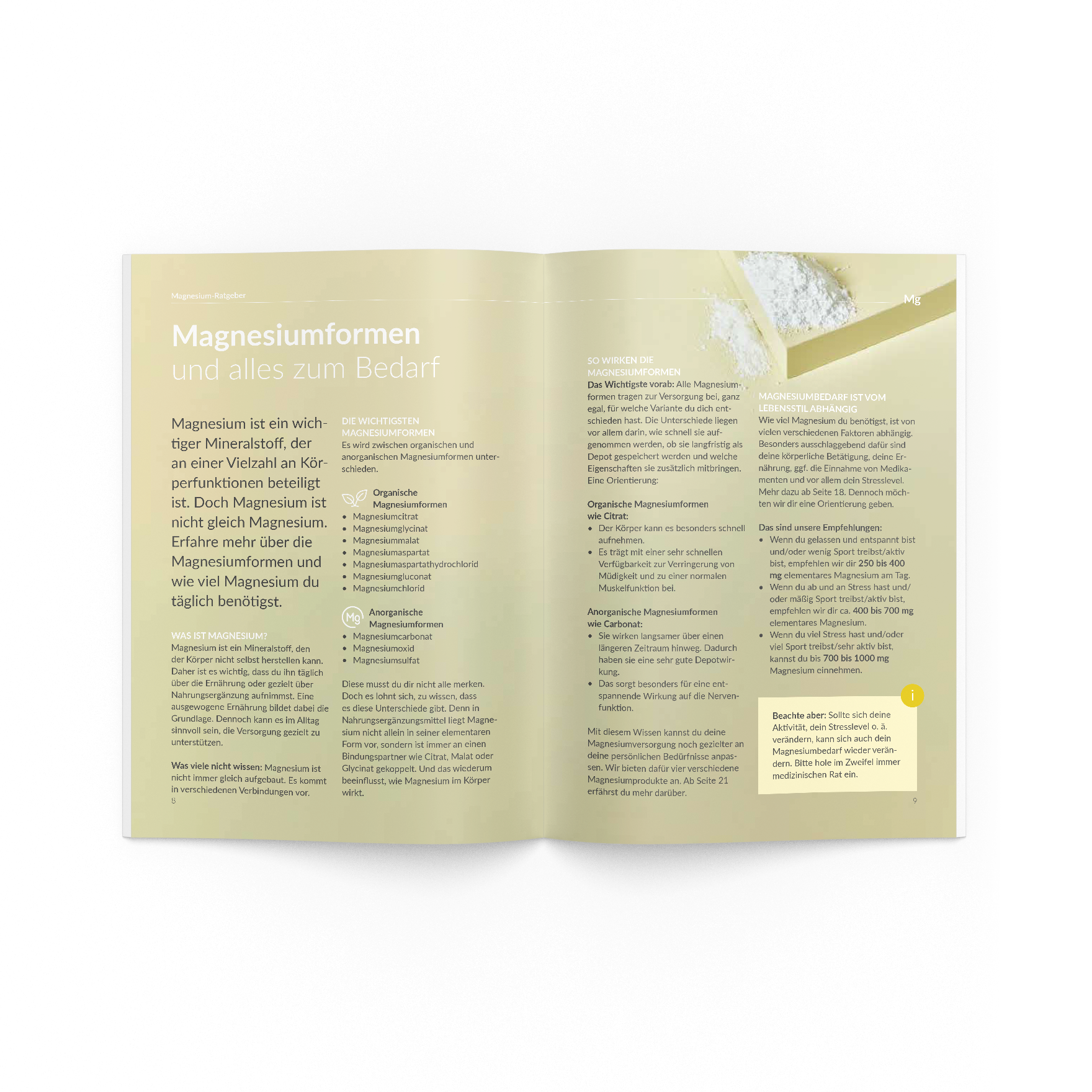 Magnesium-Ratgeber - VitaMoment Produkt