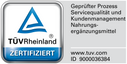 TÜV Rheinland zertifiziert