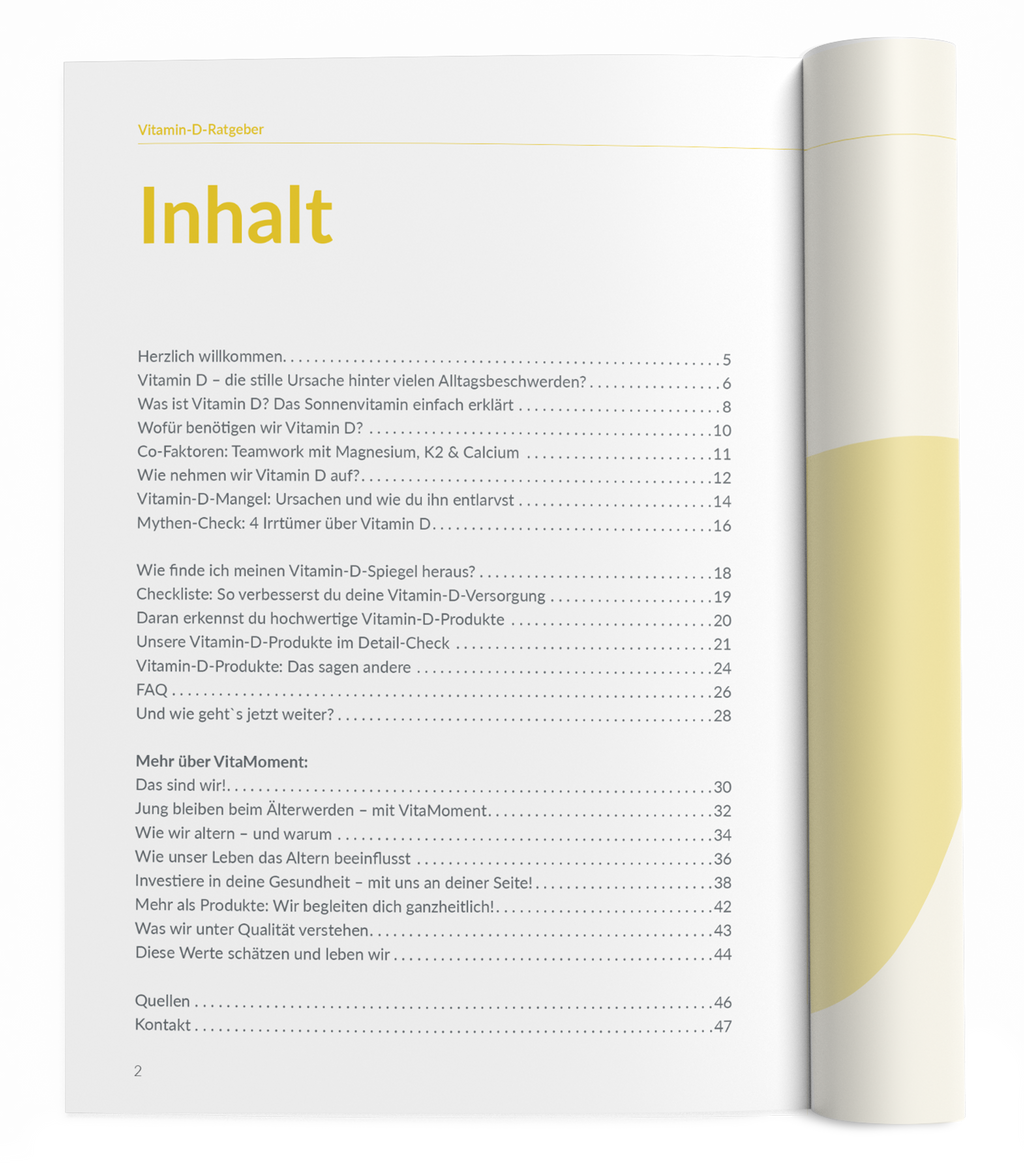 Vitamin D-Ratgeber - VitaMoment Produkt