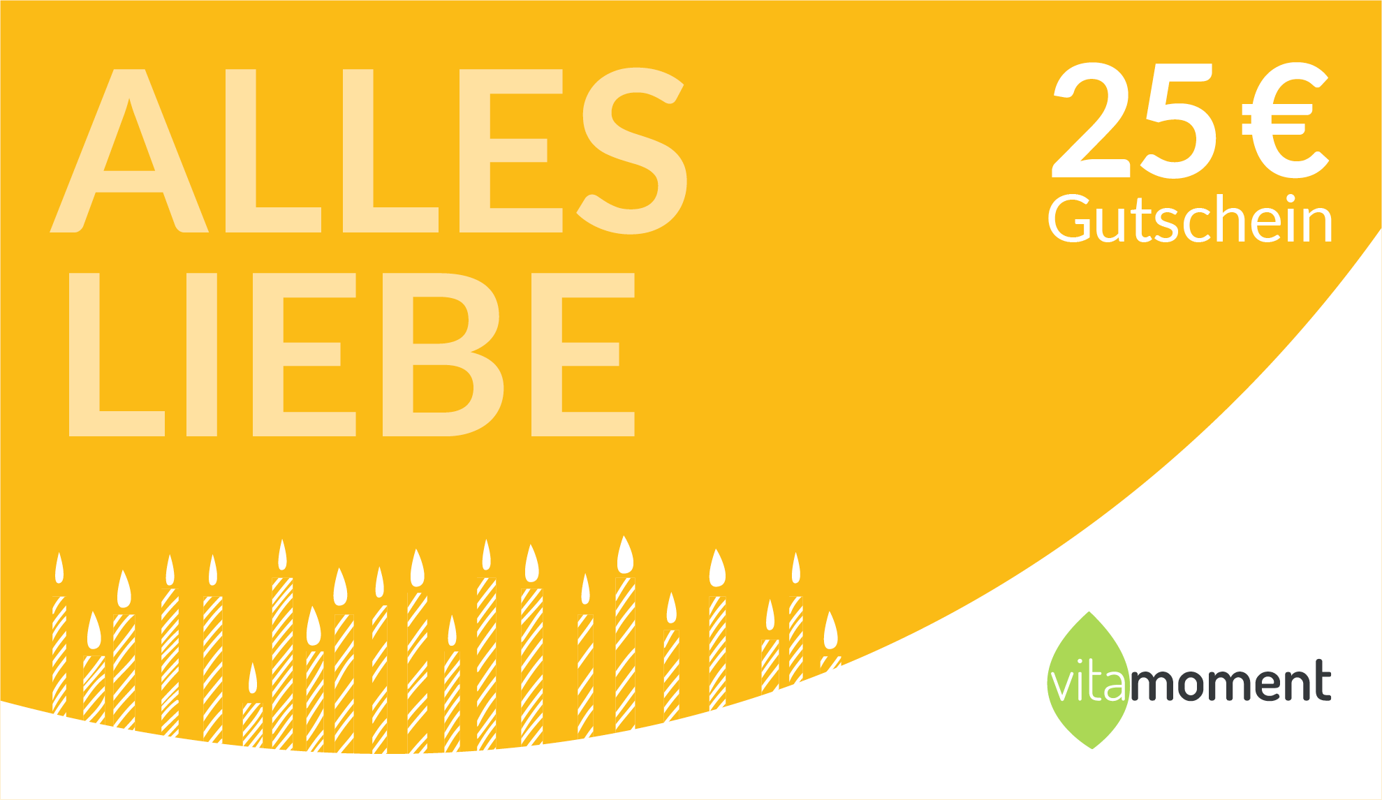 VitaMoment Gutschein "Alles Liebe" - VitaMoment Produkt