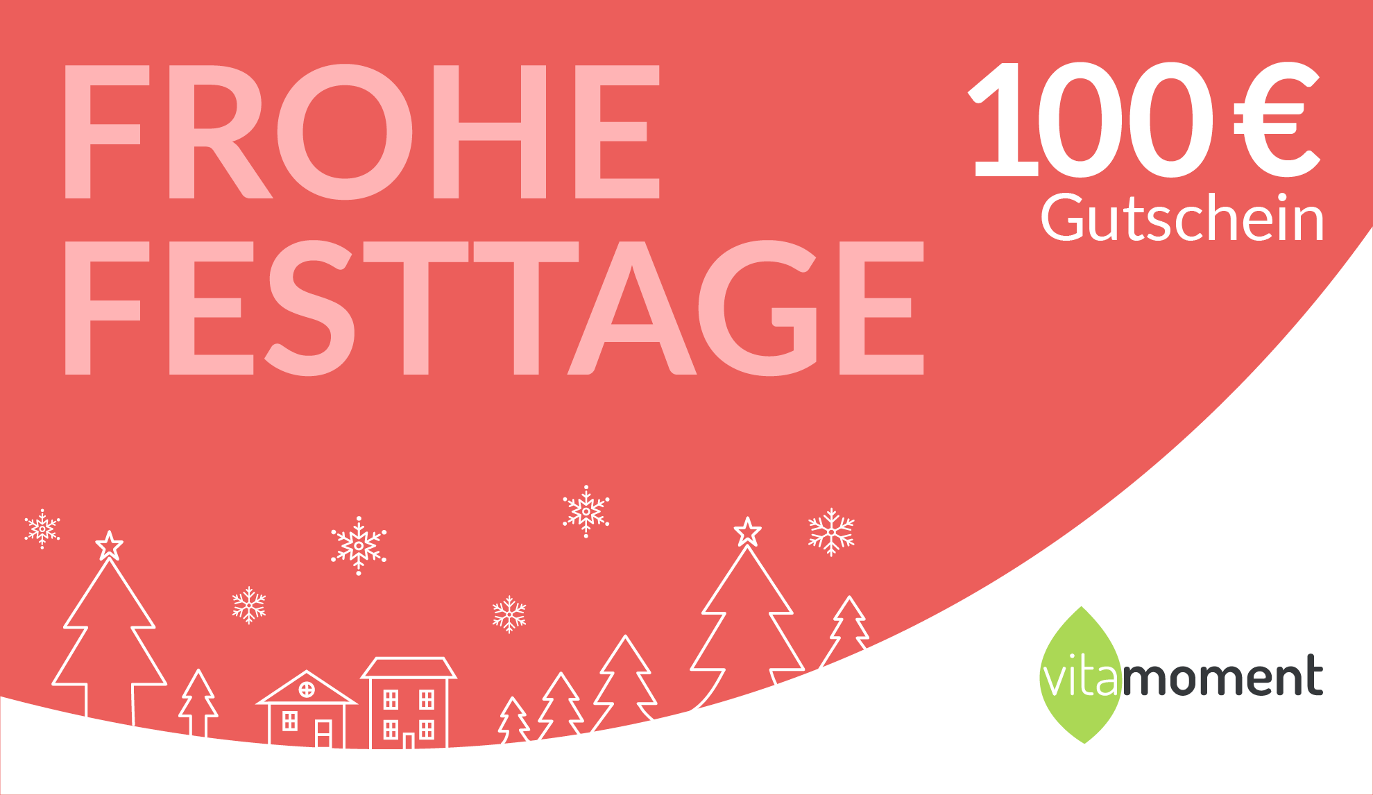 VitaMoment Gutschein "Frohe Festtage" - VitaMoment Produkt