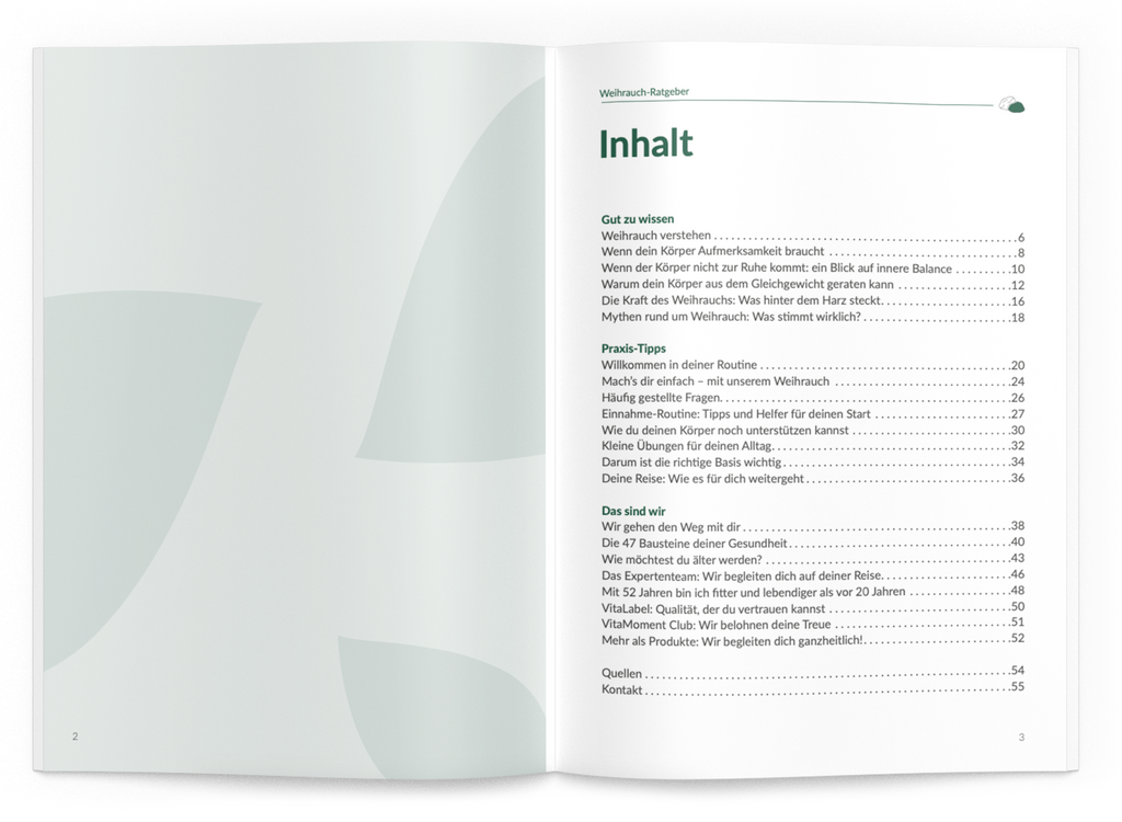 Weihrauch-Ratgeber - VitaMoment Produkt
